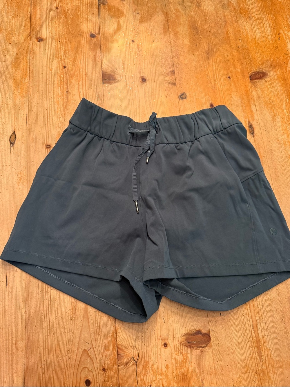 lululemon athletica Slate Blue/Green Athletic Shorts